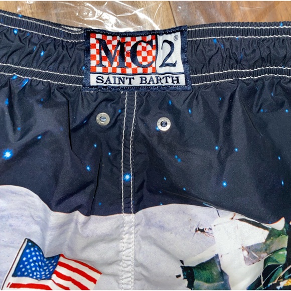 MC2 Saint Barth Astronaut Swim Trunks - Picture 5 of 8